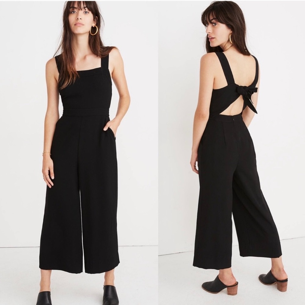 Madewell Black Jumpsuit